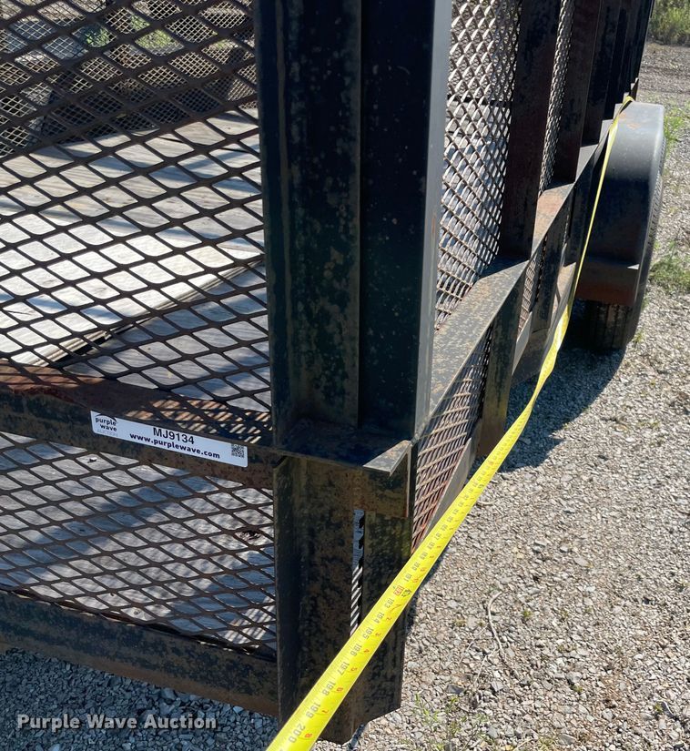 image for item MJ9134 2012 Texoma  Refuse trailer