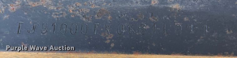 image for item MJ9134 2012 Texoma  Refuse trailer