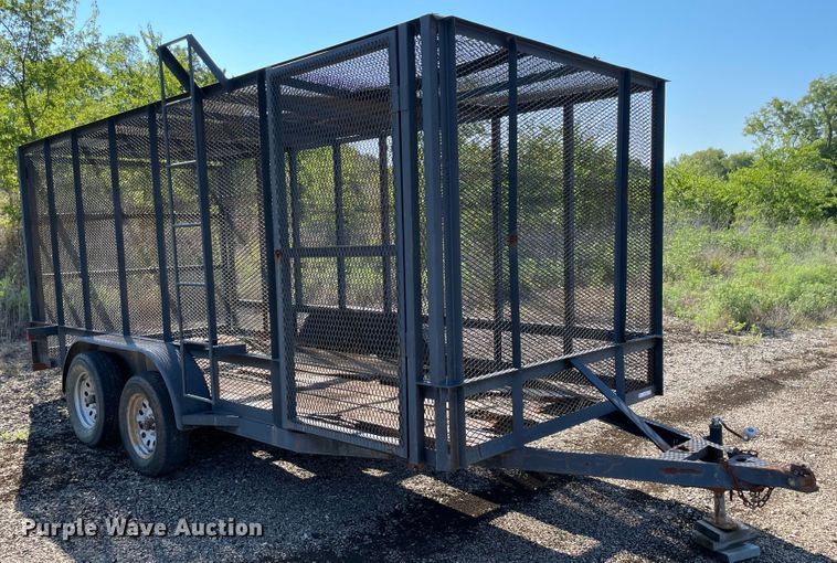 image for item MJ9135 2012 Texoma  Refuse trailer