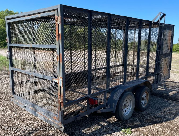 image for item MJ9135 2012 Texoma  Refuse trailer
