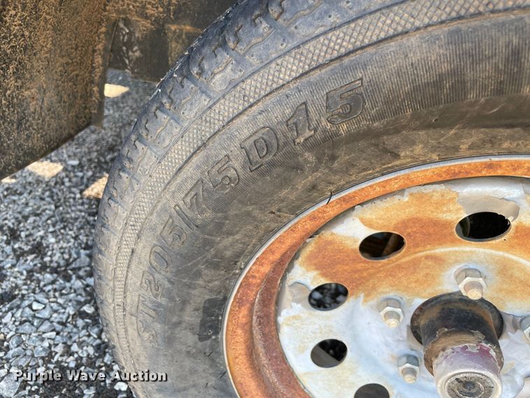 image for item MJ9135 2012 Texoma  Refuse trailer