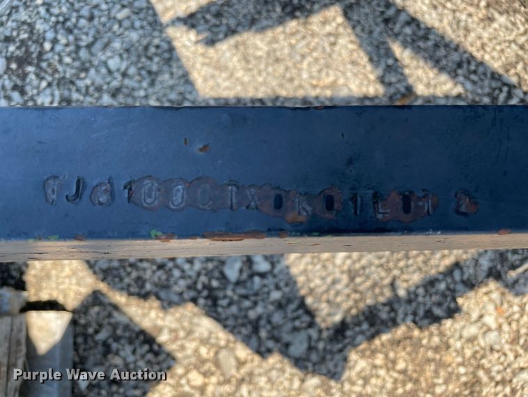 image for item MJ9135 2012 Texoma  Refuse trailer