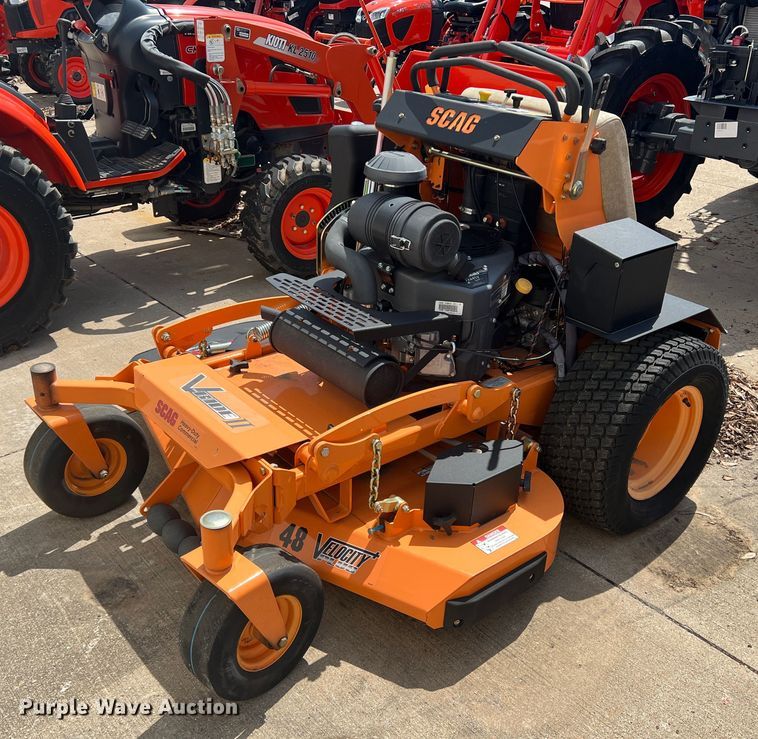 image for item MQ9815 Scag SVRII-48V-22FX  ZTR lawn mower