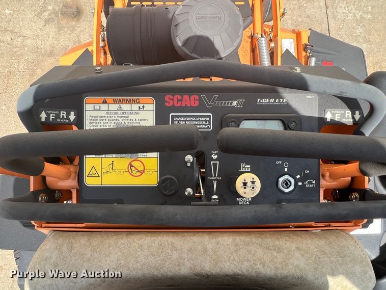 image for item MQ9815 Scag SVRII-48V-22FX  ZTR lawn mower