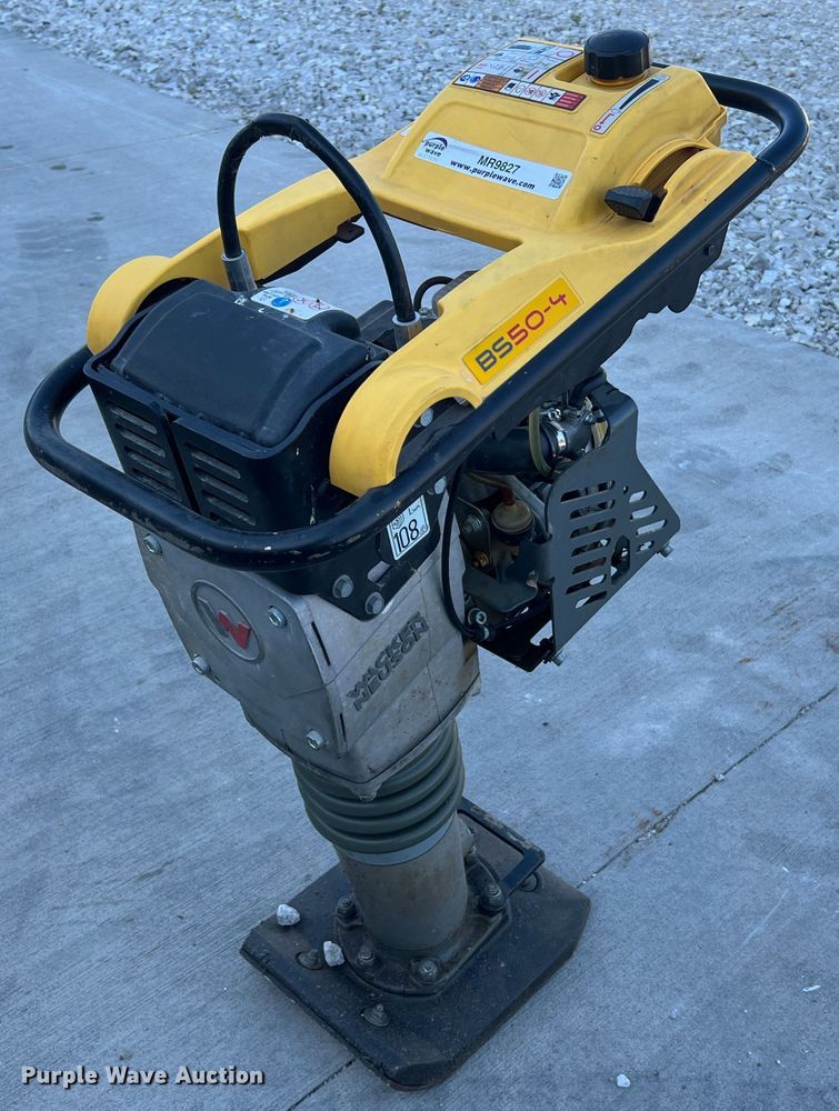 image for item MR9827 Wacker Neuson Rammer BS50-4S  plate compactor