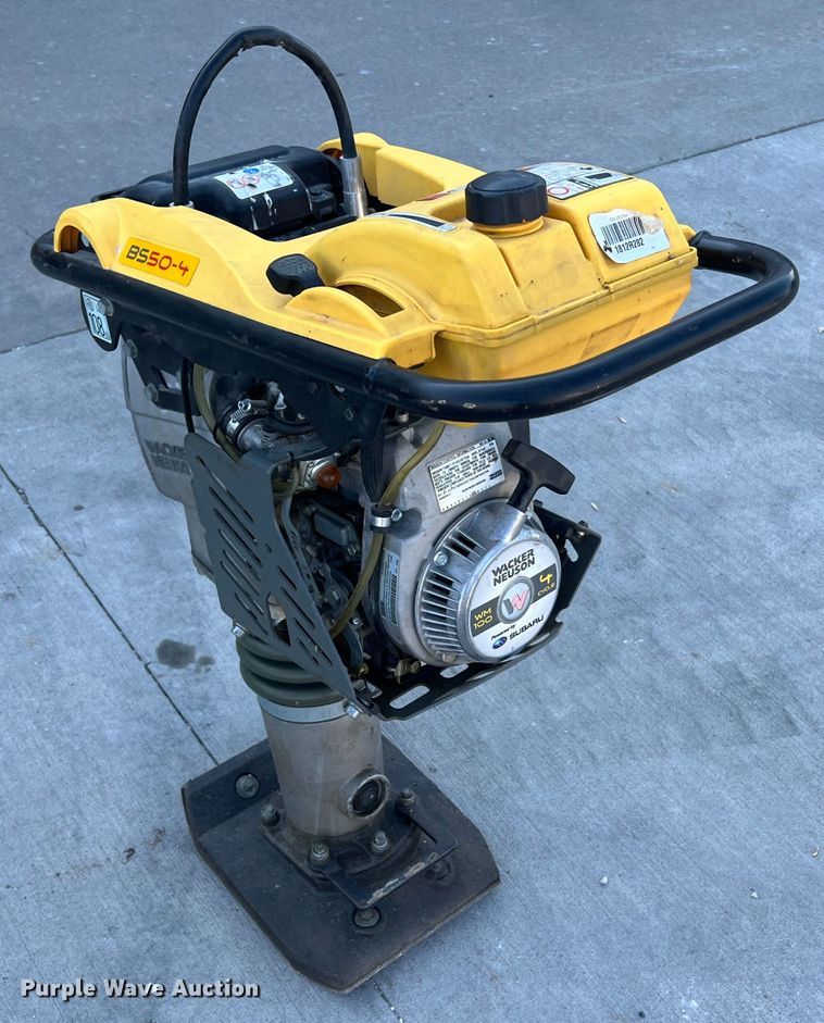 image for item MR9827 Wacker Neuson Rammer BS50-4S  plate compactor