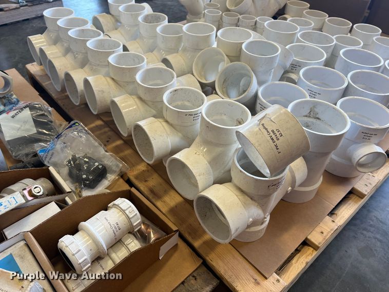 image for item MR9830 (12) pallets of plumbing parts