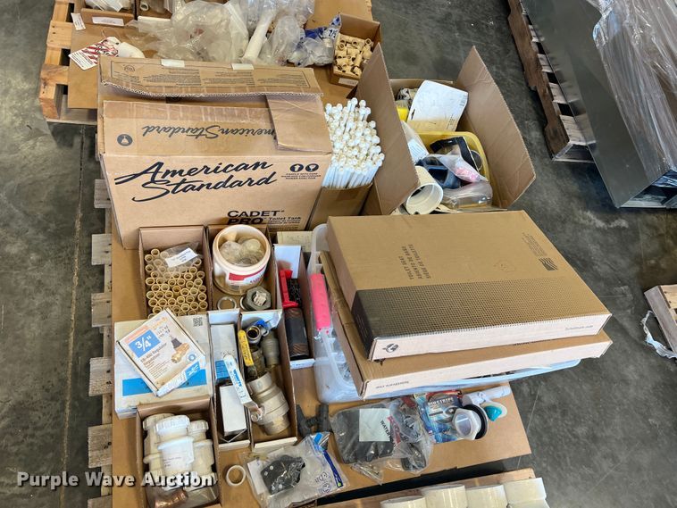 image for item MR9830 (12) pallets of plumbing parts