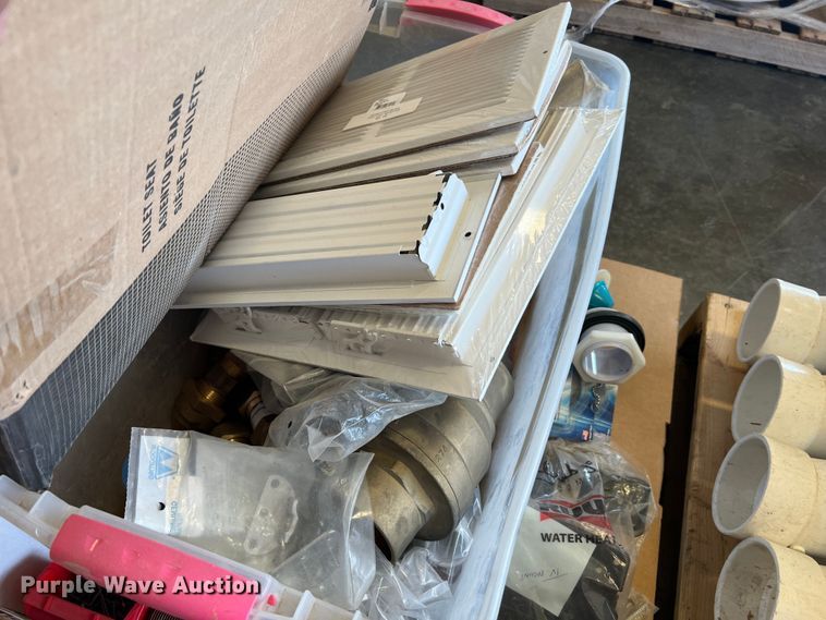 image for item MR9830 (12) pallets of plumbing parts