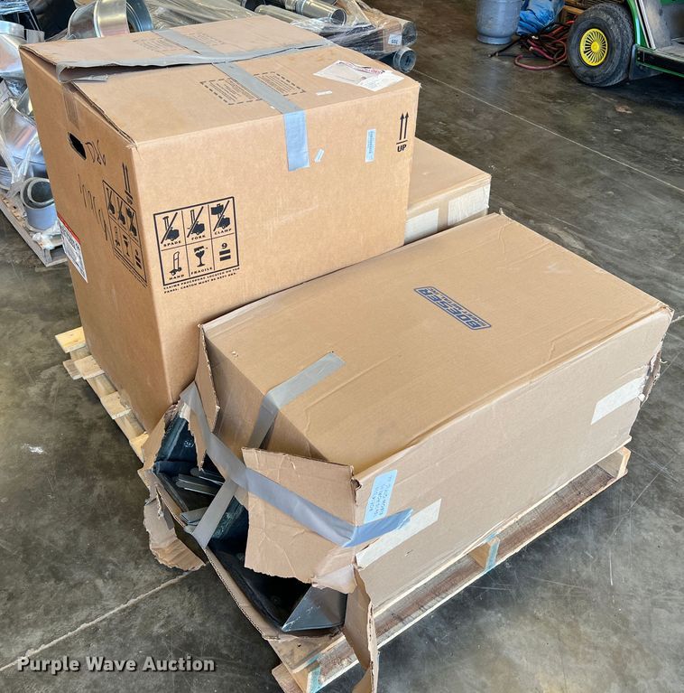 image for item MR9831 (6) pallets of HVAC parts