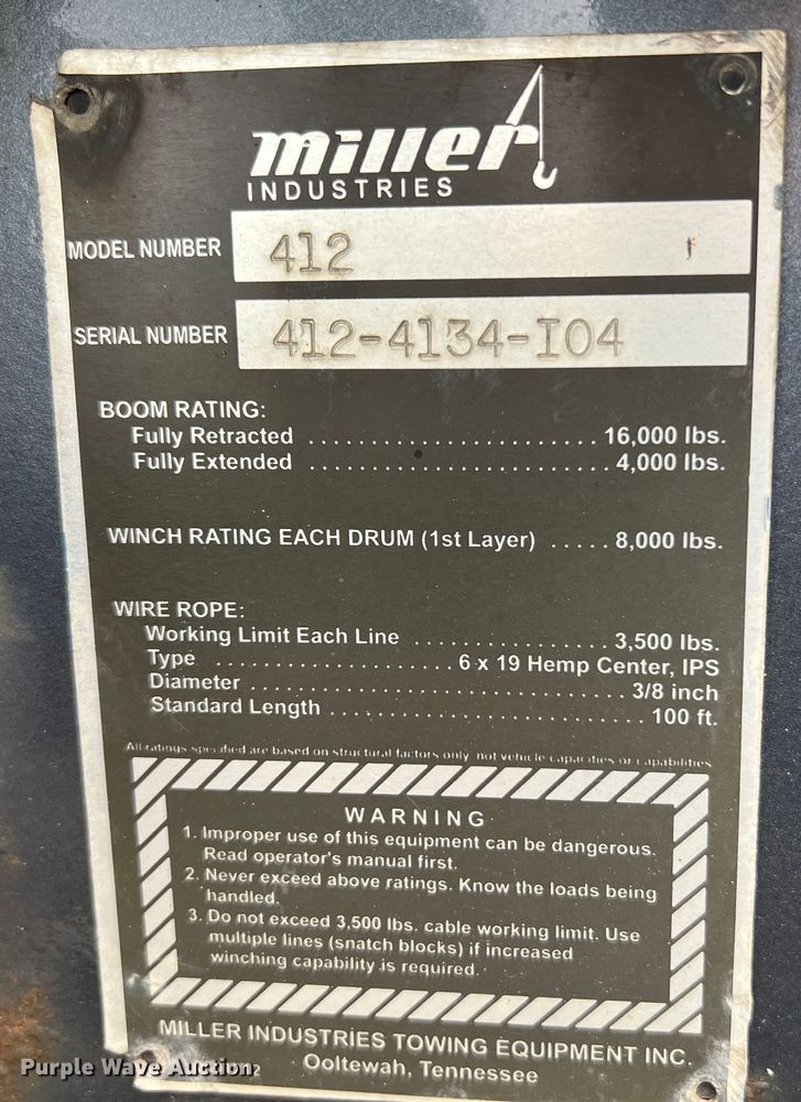 image for item MR9855 2007 Dodge Ram 3500HD Laramie  Quad Cab tow truck