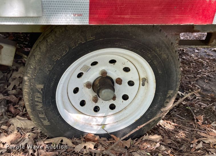 image for item MU9220 2008 A.M. Haire RCGTT9623SS  equipment trailer