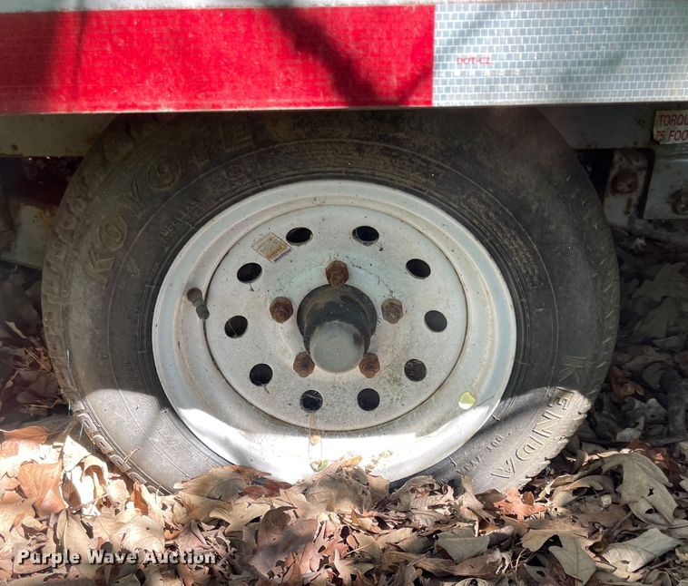 image for item MU9220 2008 A.M. Haire RCGTT9623SS  equipment trailer