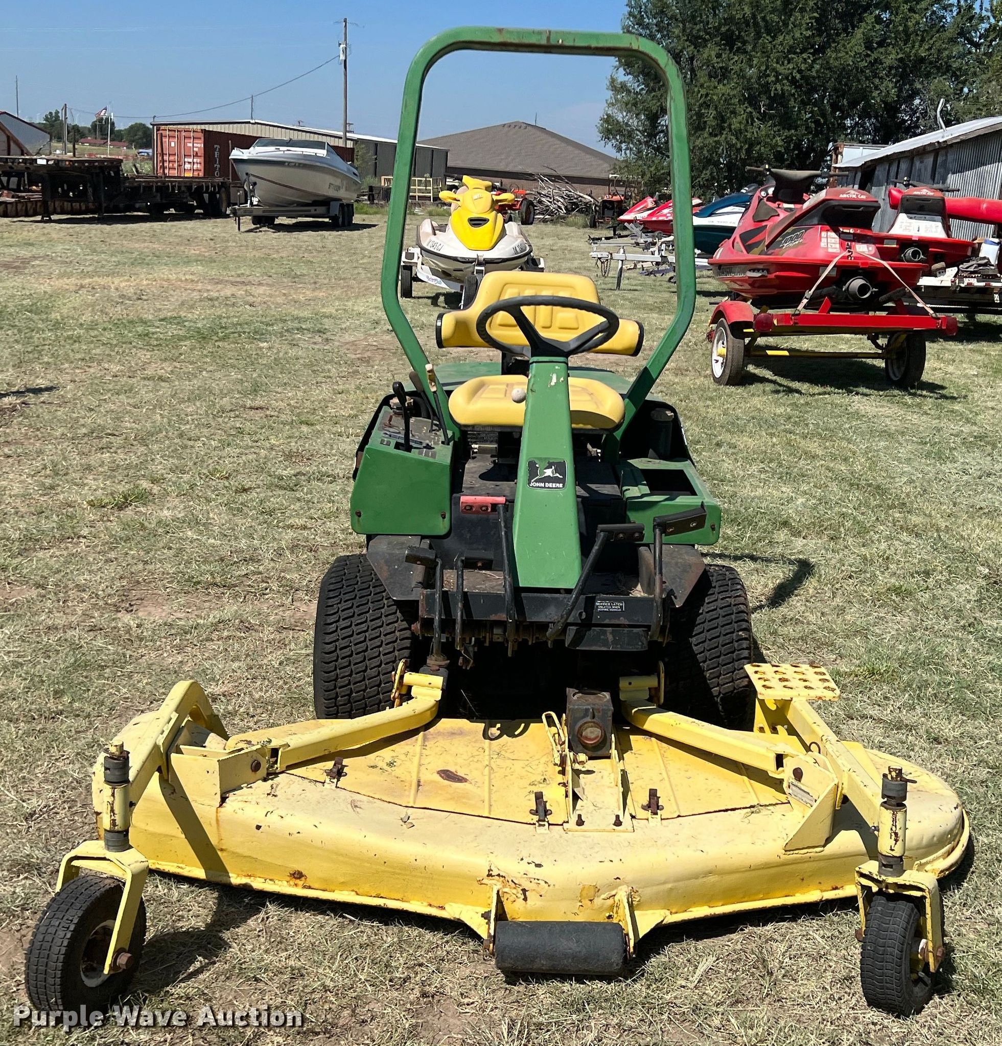 John Deere F935 lawn mower in Woodward, OK Item DJ7737 sold Purple Wave