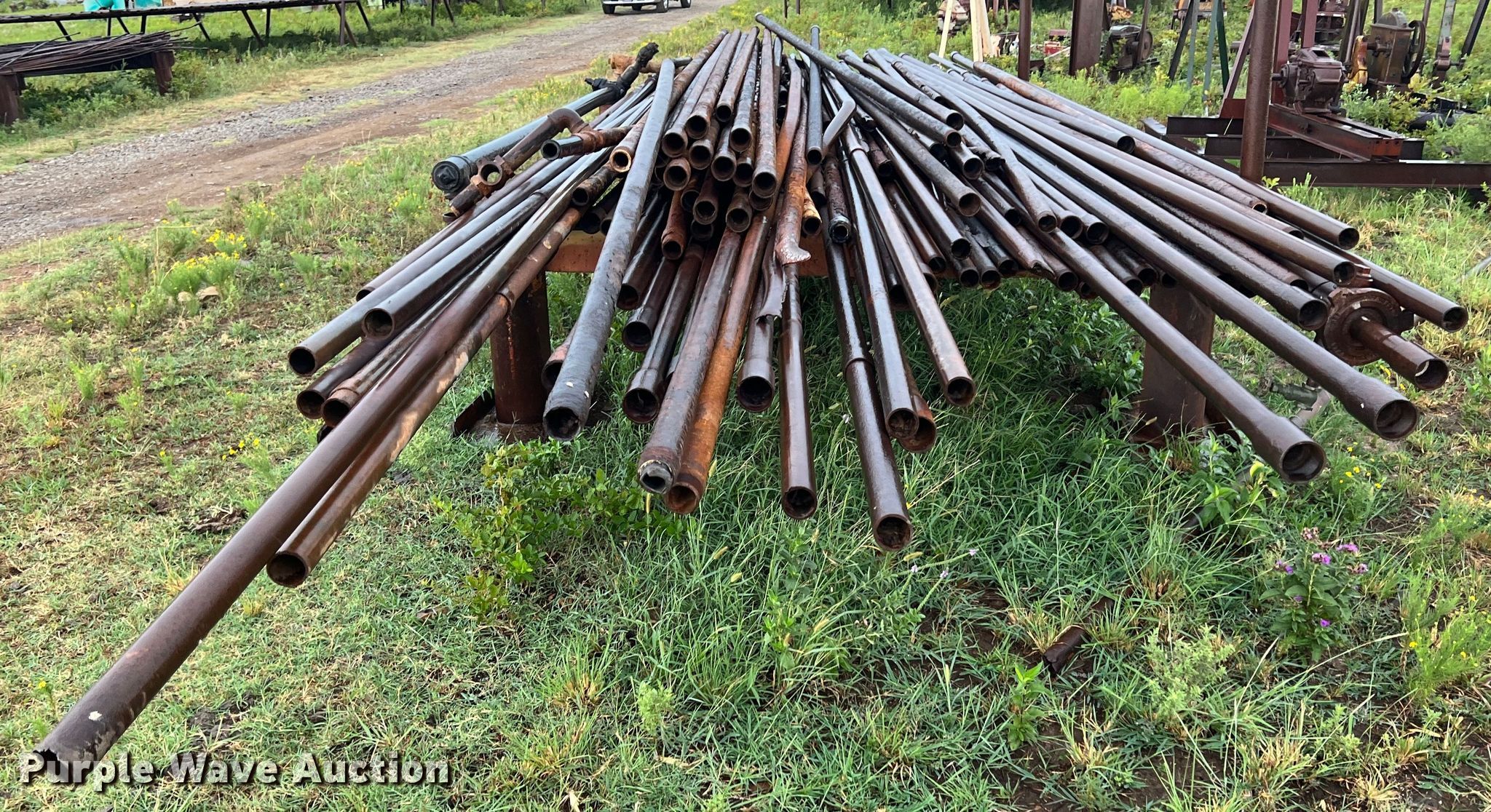 Approximately 55 oilfield pipes in Bartlesville, OK Item IA9073 sold