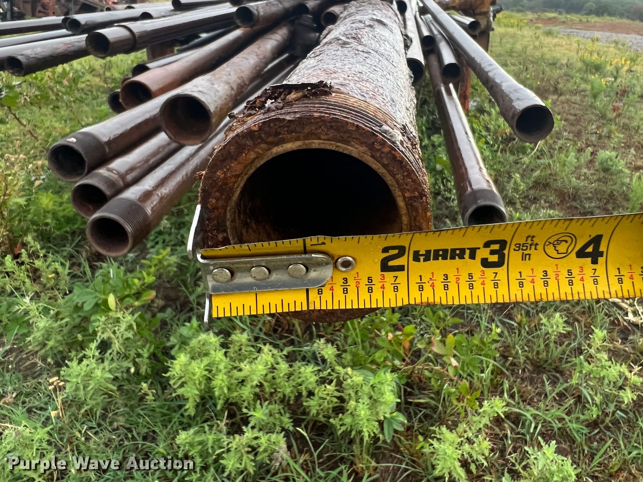 Approximately 55 oilfield pipes in Bartlesville, OK Item IA9073 sold