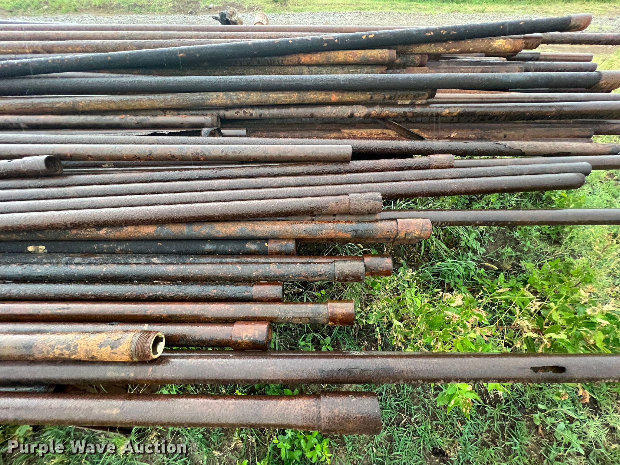 Approximately 55 oilfield pipes in Bartlesville, OK Item IA9073 sold