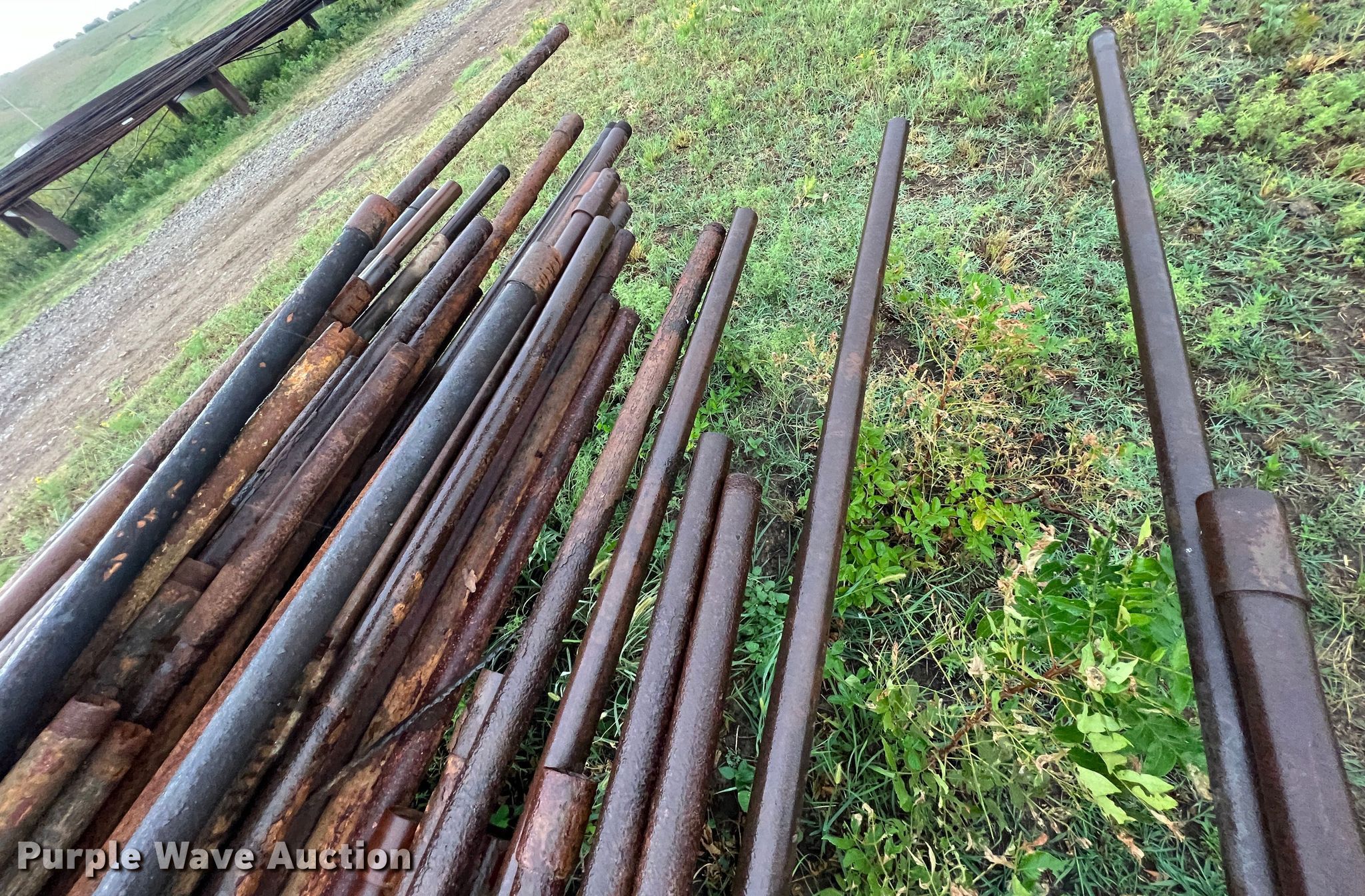 Approximately 55 oilfield pipes in Bartlesville, OK Item IA9073 sold