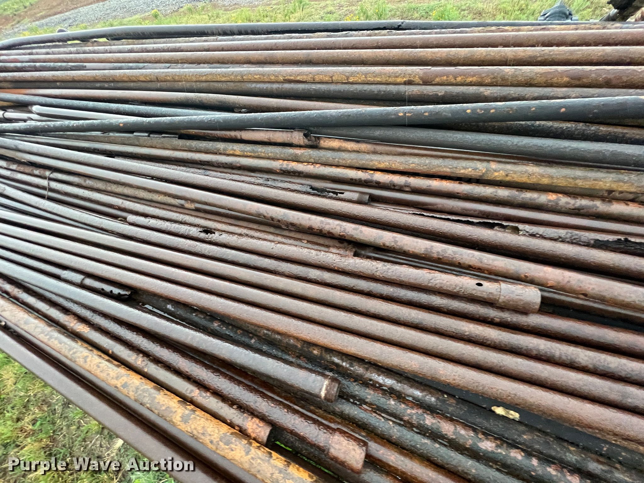 Approximately 55 oilfield pipes in Bartlesville, OK Item IA9073 sold