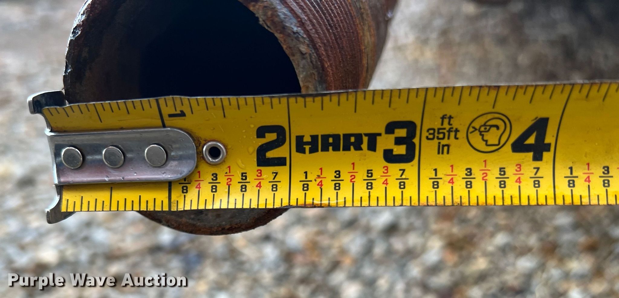 Approximately 1200' of oilfield pipe in Bartlesville, OK Item IA9080