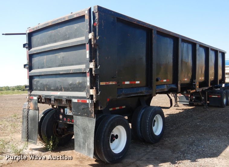 image for item DB7793 2002 Clements HL3966-ATP  end dump trailer