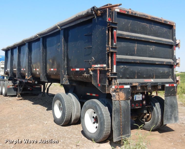 image for item DB7793 2002 Clements HL3966-ATP  end dump trailer