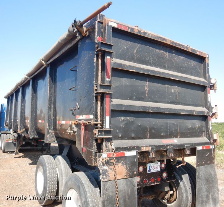 image for item DB7793 2002 Clements HL3966-ATP  end dump trailer