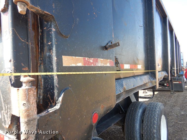image for item DB7793 2002 Clements HL3966-ATP  end dump trailer