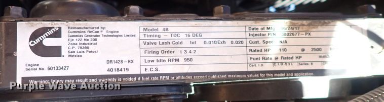 image for item DF8405 2001 Lull 1044C-54  telehandler