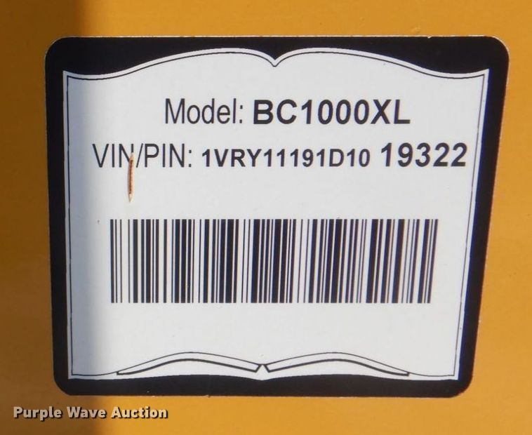 image for item DH7510 2013 Vermeer BC1000XL  wood chipper