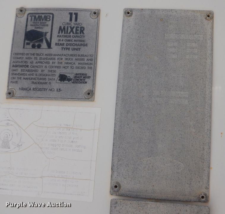 image for item DJ8986 1999 Mack RD690S  ready mix truck