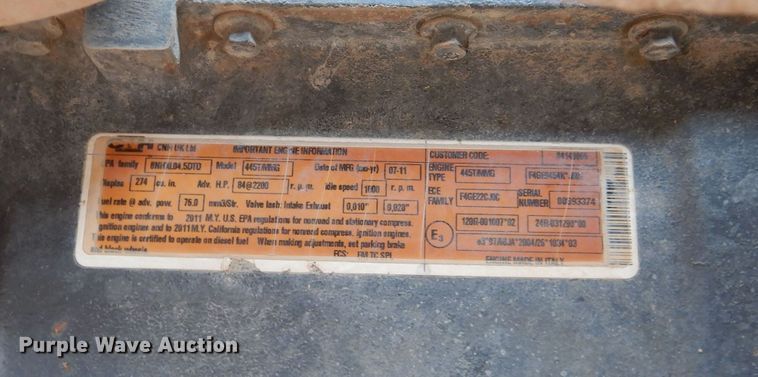 image for item DJ8989 2011 Case 580N  backhoe