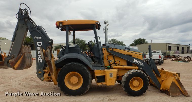 image for item DJ8991 2015 John Deere 310SL  backhoe