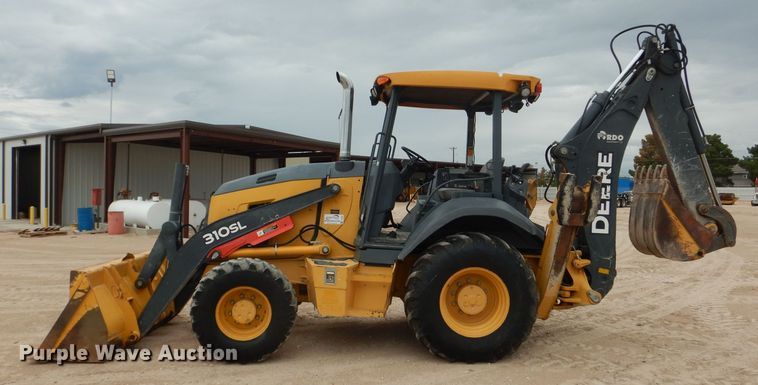 image for item DJ8991 2015 John Deere 310SL  backhoe