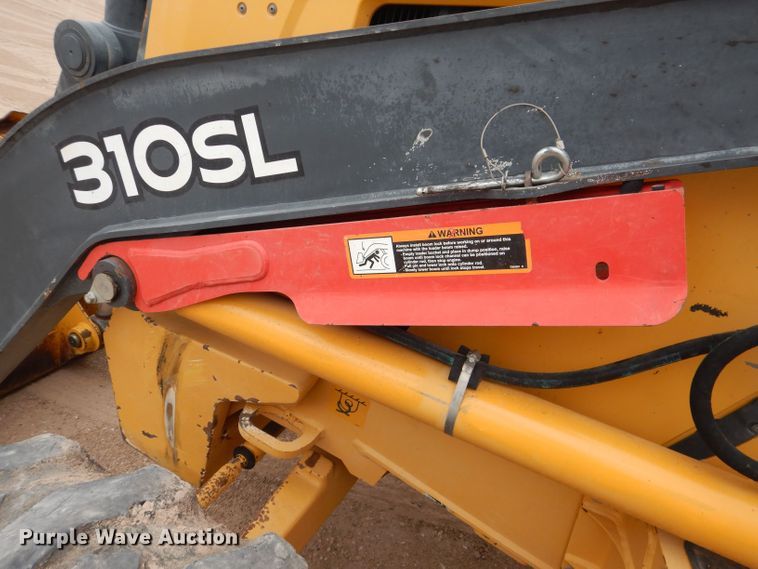 image for item DJ8991 2015 John Deere 310SL  backhoe