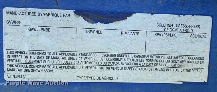 image for item DK6453 2007 Vacmaster 1000  vacuum excavator