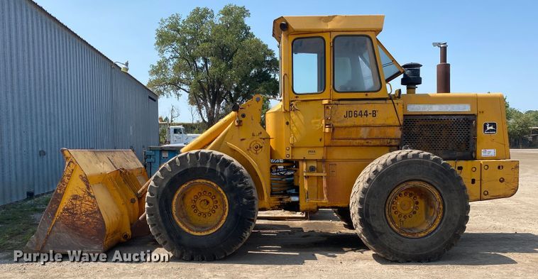 image for item DK6470 1979 John Deere 644B  wheel loader