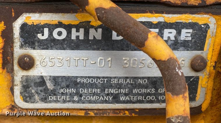 image for item DK6470 1979 John Deere 644B  wheel loader