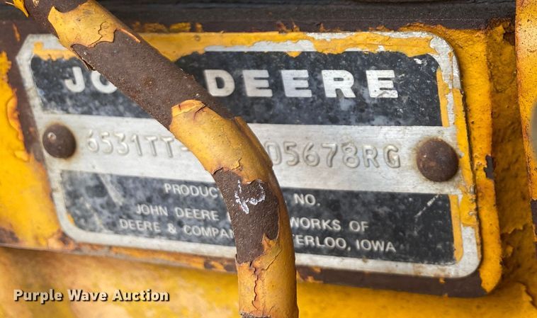 image for item DK6470 1979 John Deere 644B  wheel loader