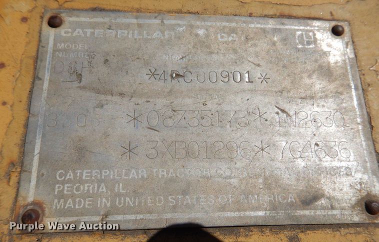 image for item DL5980 1986 Caterpillar D6H  dozer