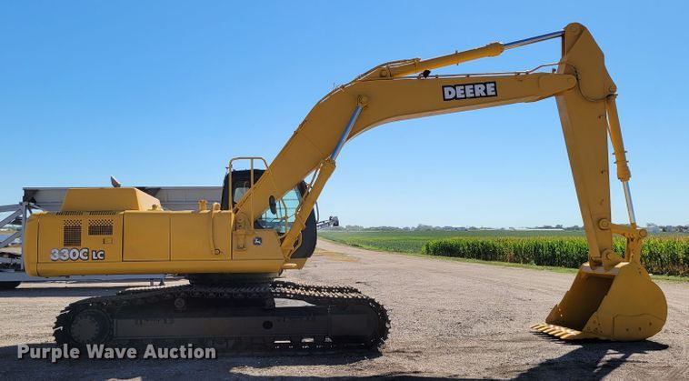 image for item DM8014 2002 John Deere 330C LC  excavator
