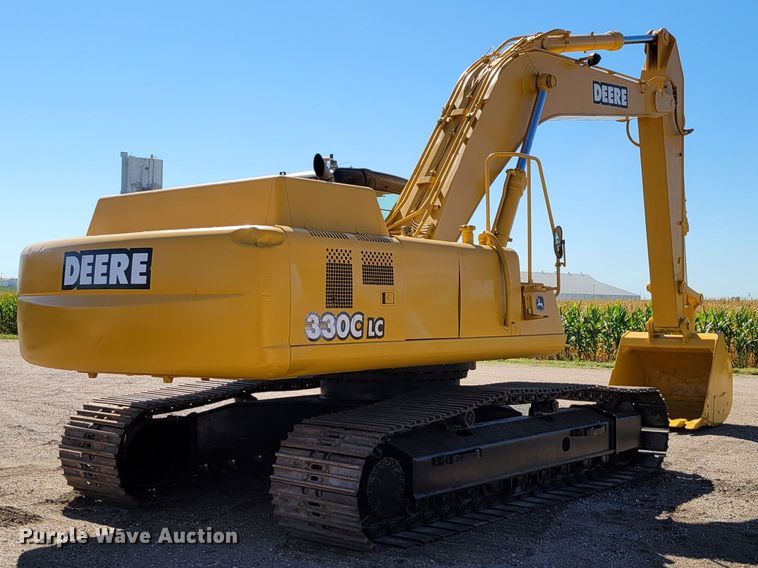 image for item DM8014 2002 John Deere 330C LC  excavator