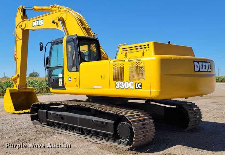 image for item DM8014 2002 John Deere 330C LC  excavator