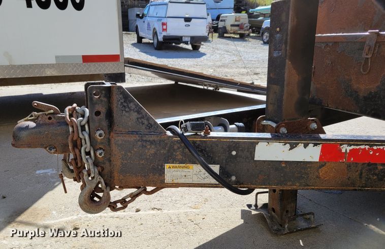 image for item DM8017 2012 Finish Line DB14  dump trailer