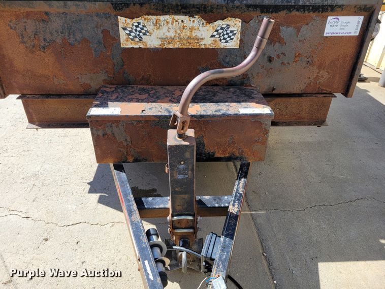 image for item DM8017 2012 Finish Line DB14  dump trailer