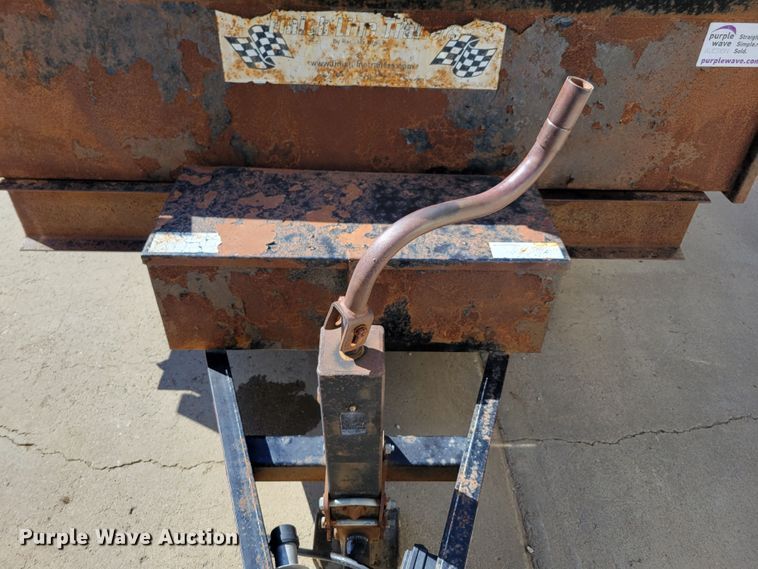 image for item DM8017 2012 Finish Line DB14  dump trailer