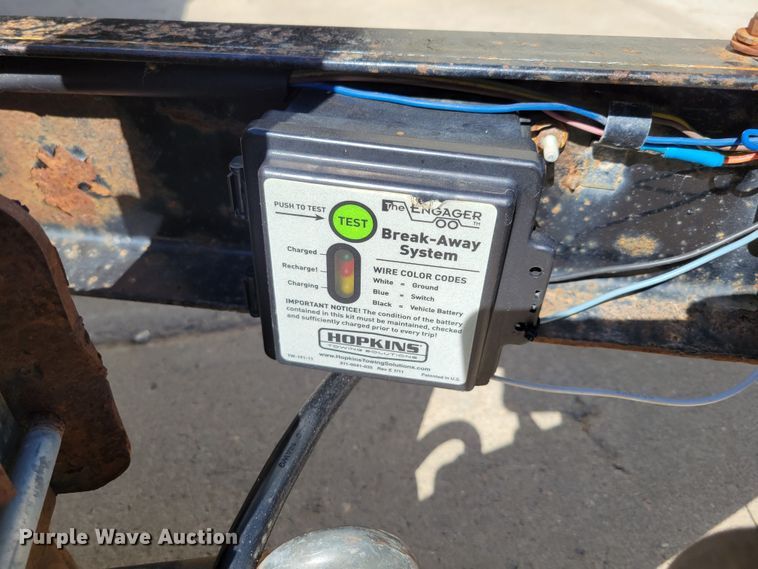 image for item DM8017 2012 Finish Line DB14  dump trailer