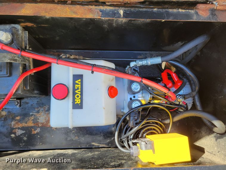 image for item DM8017 2012 Finish Line DB14  dump trailer