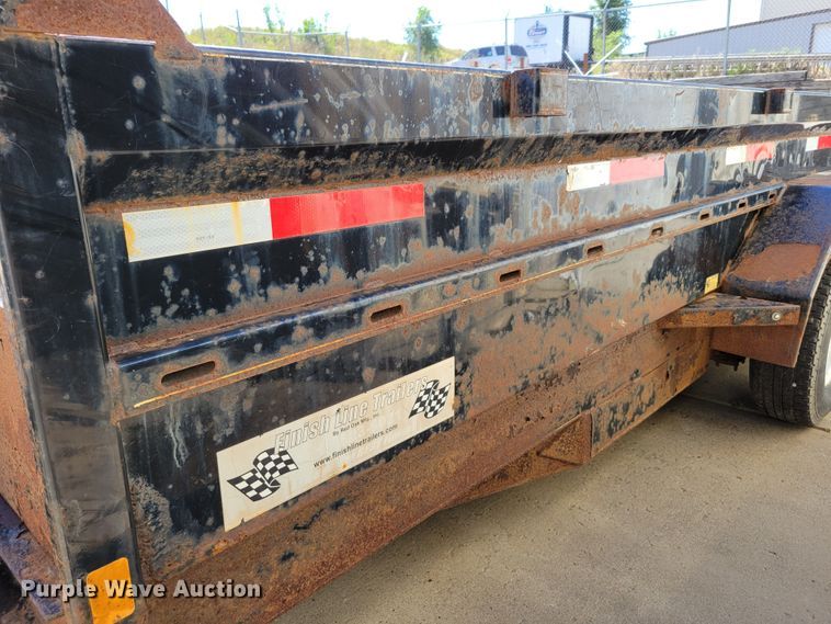 image for item DM8017 2012 Finish Line DB14  dump trailer