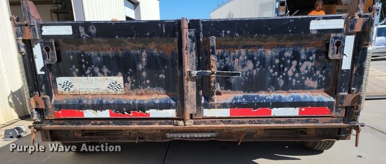 image for item DM8017 2012 Finish Line DB14  dump trailer